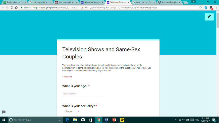 I Made A Survey For School About Same-Sex Couples I Made A Survey For School About Same-Sex Couples