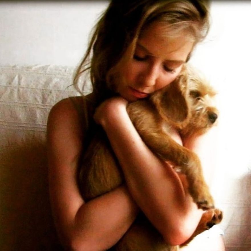 This Little Stray Dog Ended Up Travelling The World With Her New Mom!