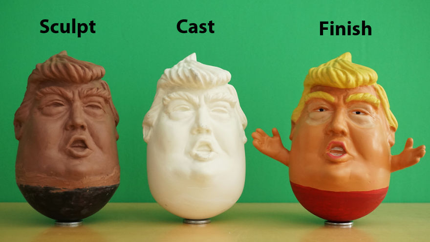 Utah Artist Creates Hilarious Talking Trump Toy Called Humpty Trumpty - Seeks Backing On Kickstarter Utah Artist Creates Hilarious Talking Trump Toy Called Humpty Trumpty - Seeks Backing On Kickstarter