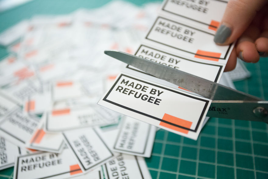 We Stuck Stickers On Everyday Products To Prove That Our Favorite Things Are Made By Refugees