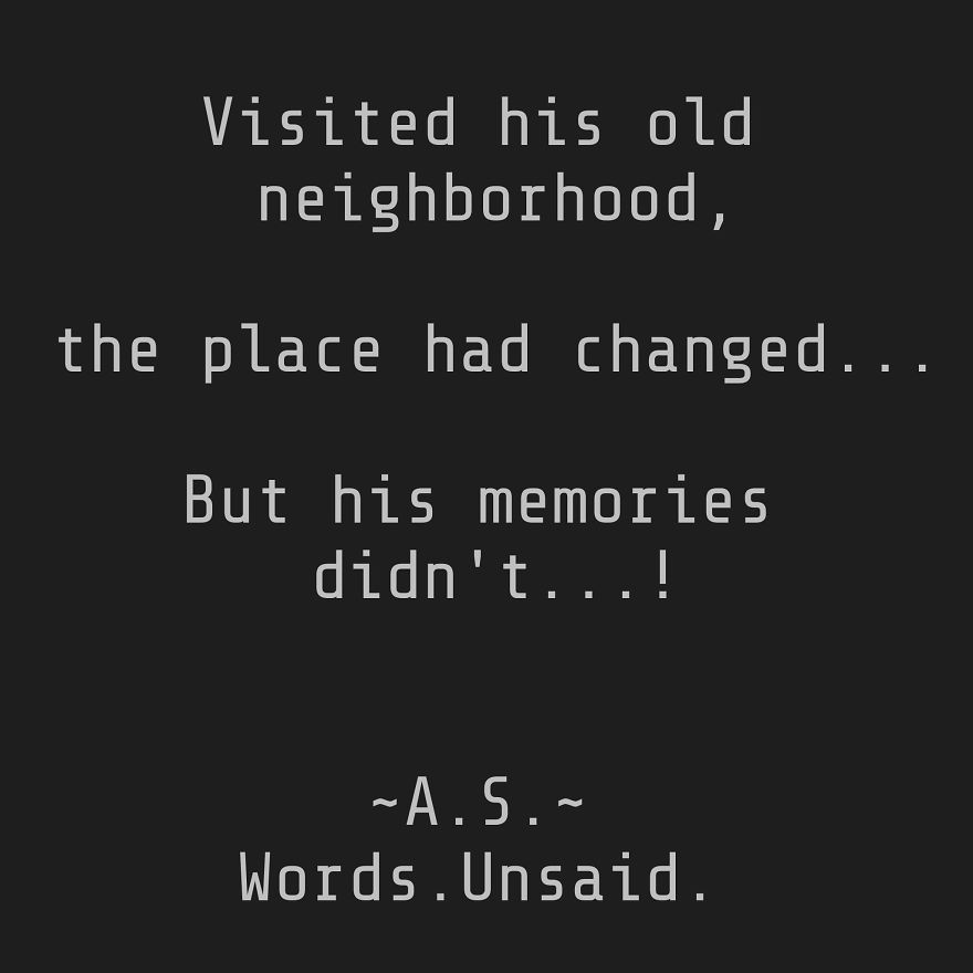 Words Unsaid