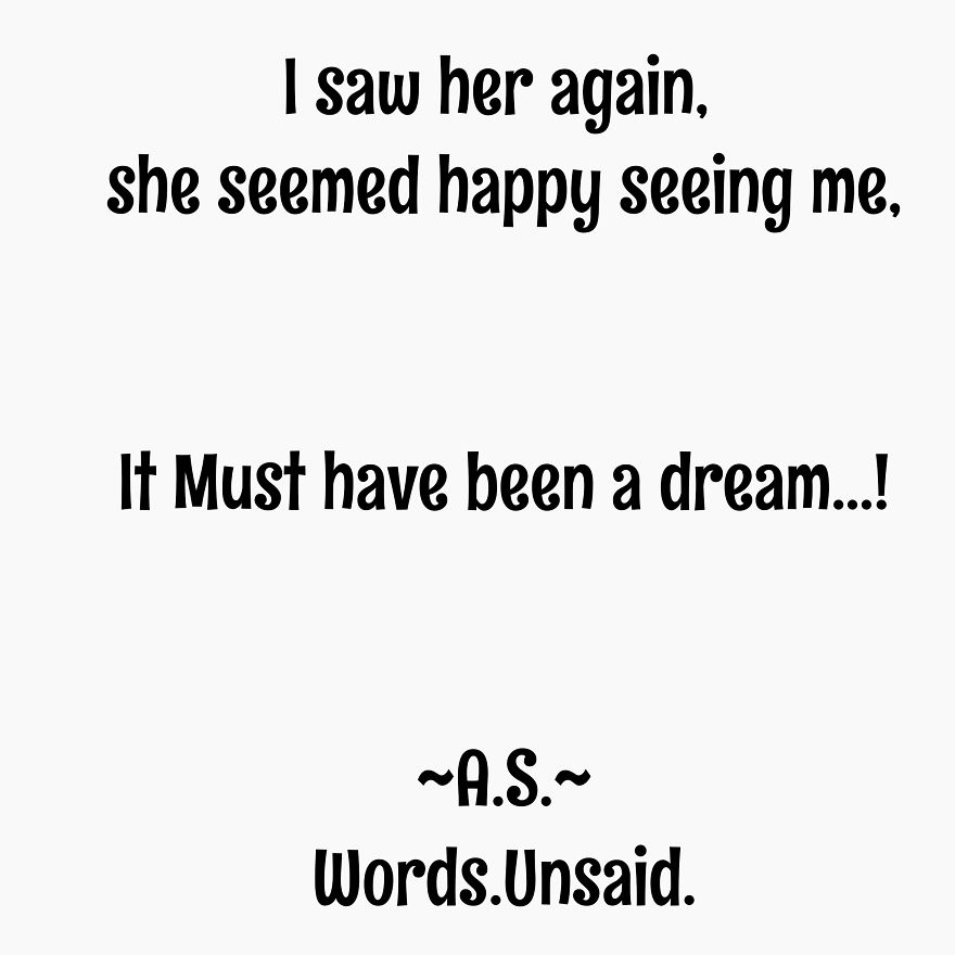 Words Unsaid
