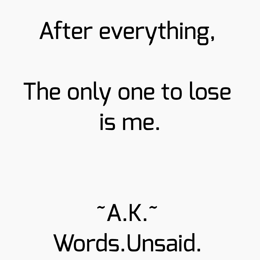 Words Unsaid
