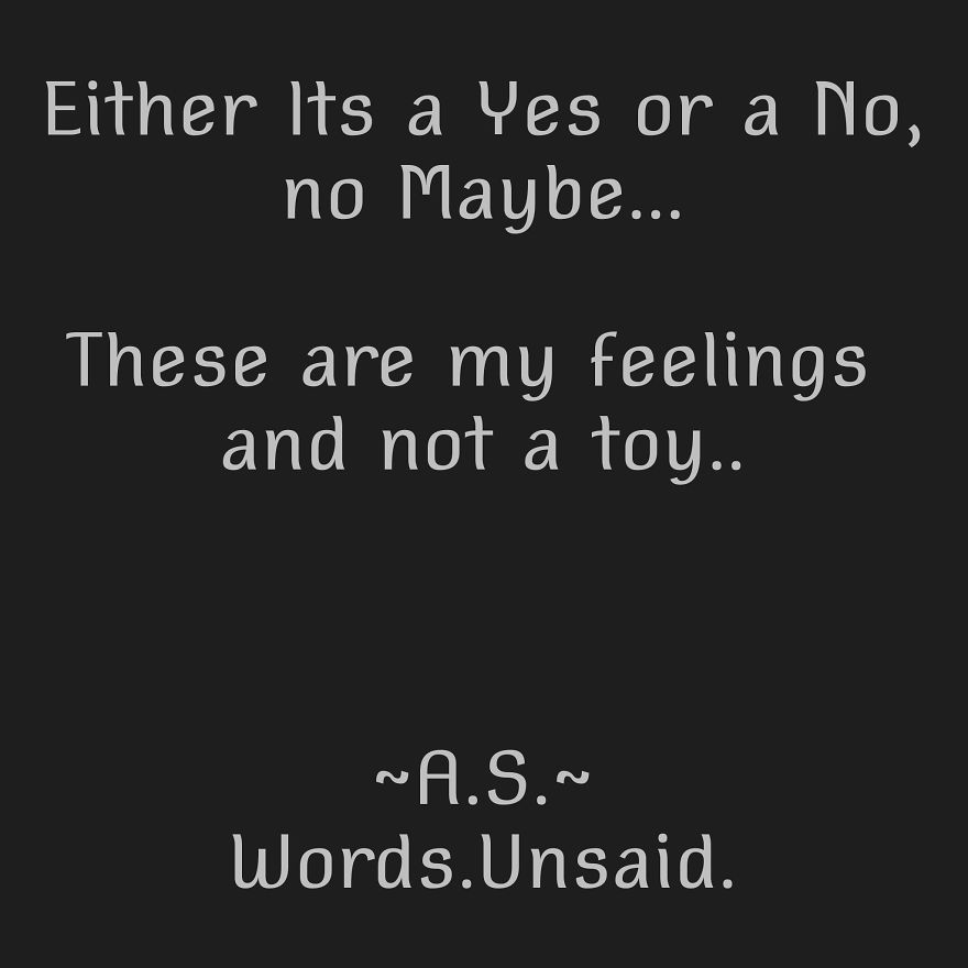 Words Unsaid