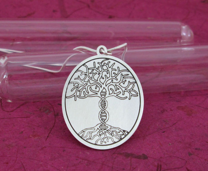 Tree Of Life With A Dna Trunk