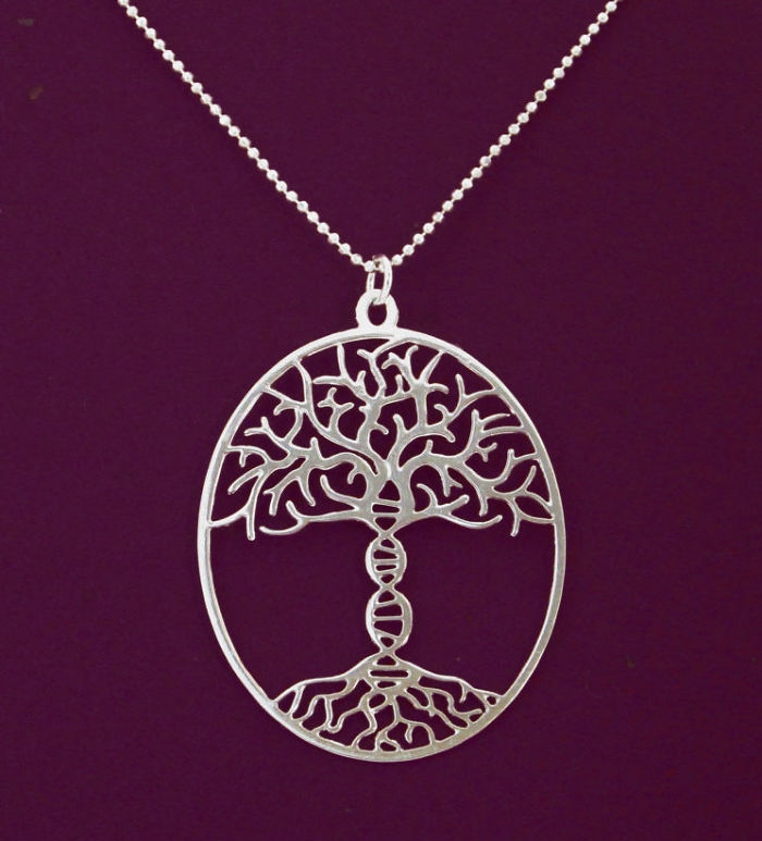 Tree Of Life With A Dna Trunk