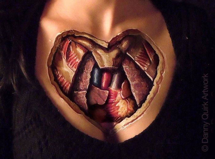 Realistic Anatomical Paintings Reveal The Structures That Lie Beneath Our Skin