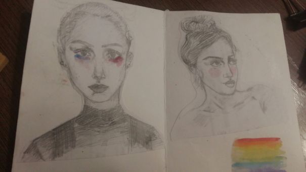 These Are My Favorite Drawings From Sketchbook And From Art School