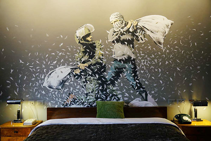 Banksy Opens “The Walled Off” Art Hotel In Palestine, And It Has The ‘Worst View In The World’