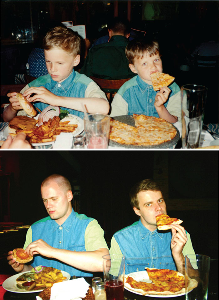 Pizza And Burger 18 Years Later