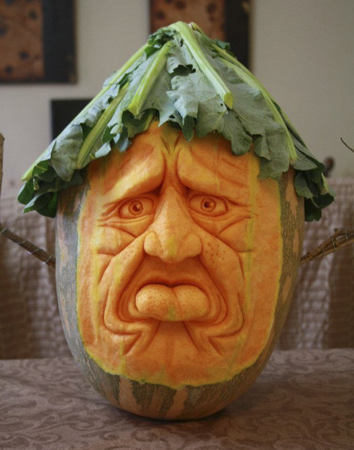Carvings From Fruit And Vegetables