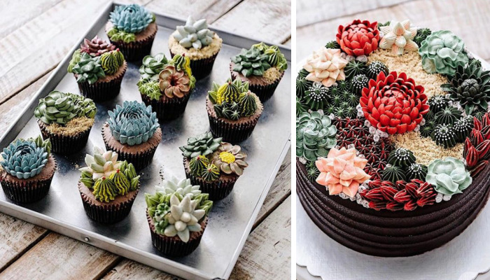 Succulent Cakes By Ivenoven Will Make Every Succulent Lover’s Mouth Water