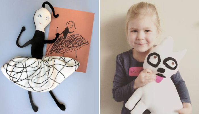 I Turn The Drawings Of Little Artists Into Reality