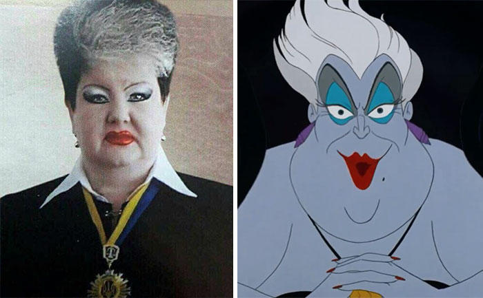 This Ukrainian Judge Looks Like Ursula From Little Mermaid