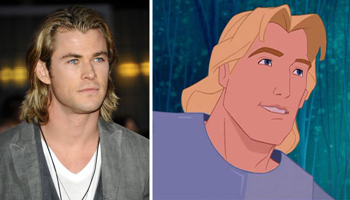 Chris Hemsworth Looks Like John Smith From Pocahontas