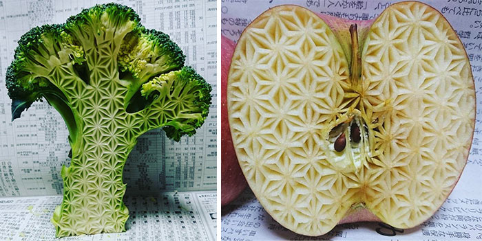 63 Unbelievable Food Carvings By Japanese Artist Gaku