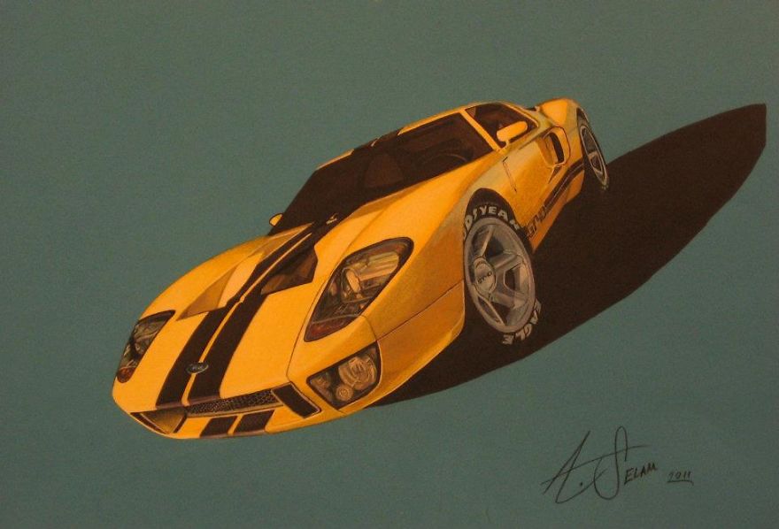 I Draw Realistic Cars As A Hobby I Draw Realistic Cars As A Hobby