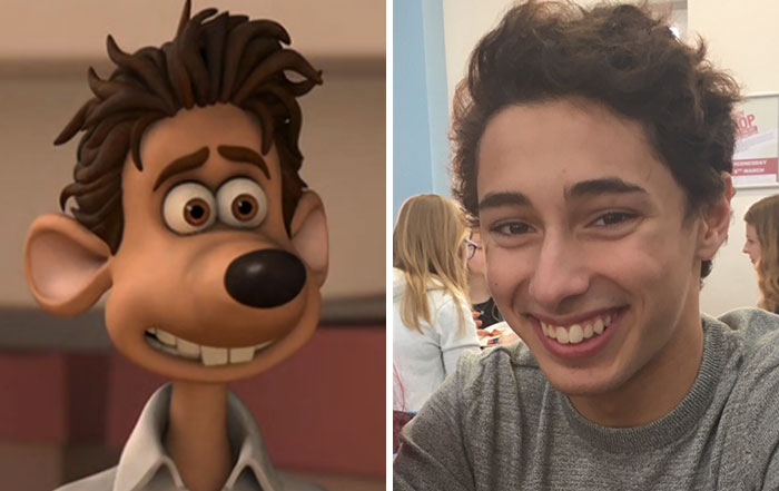 This Guy Just Realized His Friends Look Like Flushed Away Characters, And The Resemblance Is Hilariously Creepy