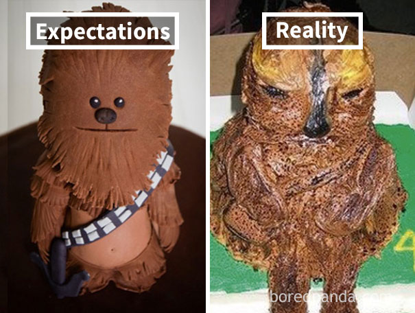 Wookiee Cake Fail