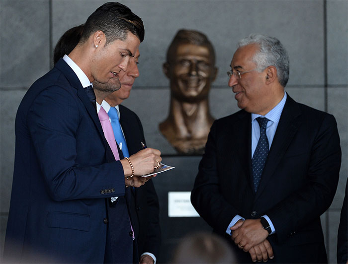 Presiden Rebelo de Sousa dan Cristiano Ronaldo 