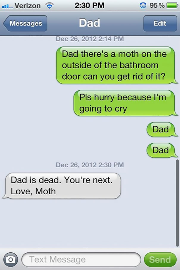 60 Of The Funniest Texts From Dads Ever | Bored Panda