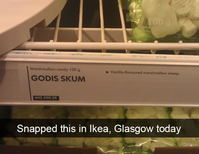 Snapped This In Ikea, Glasgow Today