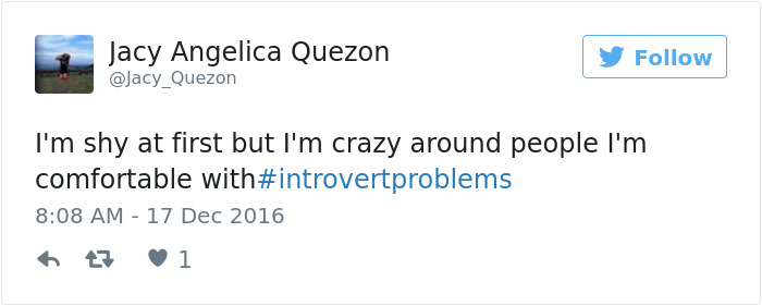 Introvert Tweet