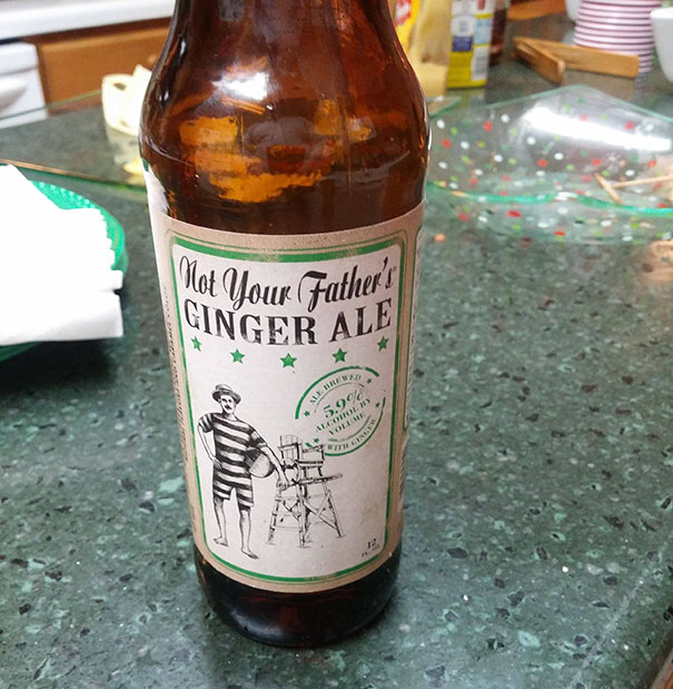 My Dad Asked Me To Hand Him His Ginger Ale. I Don't Know What To Do