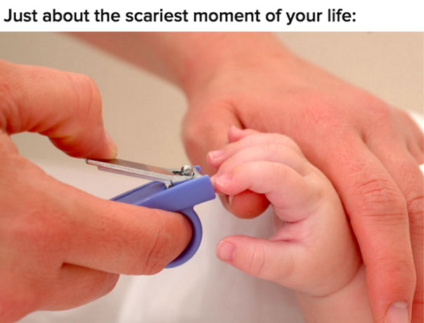 Clipping Those Baby Nails