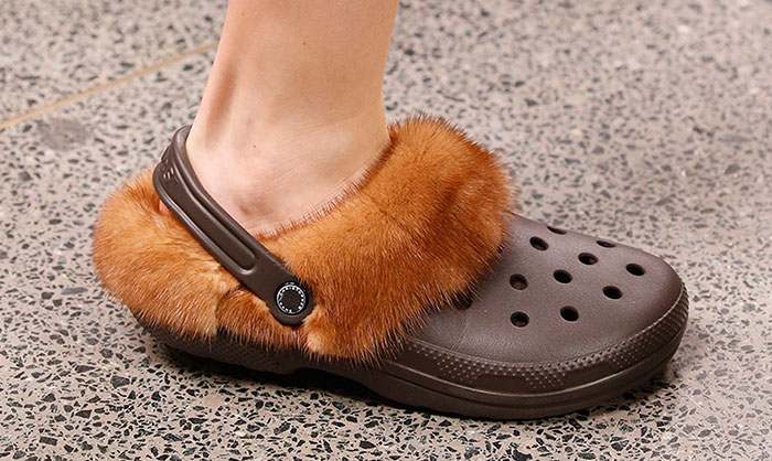 Furry Crocs Are A Thing Now, And The World Is Definitely Coming To An End