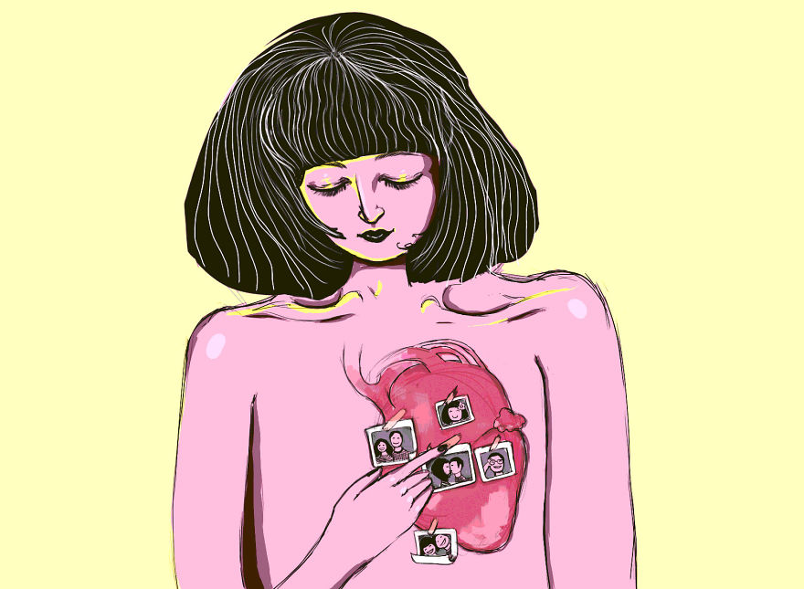 I Draw Artworks Expressing Cardiac Cases