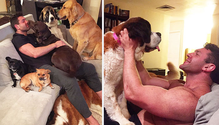 This Man Won’t Stop Adopting Rescue Animals, And Here’s How He Lives