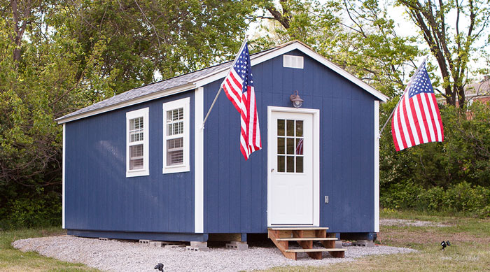 City Builds Tiny Village For Homeless Veterans With 50 Tiny Houses So They Could Live There For Free
