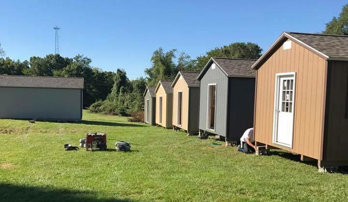City Builds Tiny Village For Homeless Veterans With 50 Tiny Houses So They Could Live There For Free