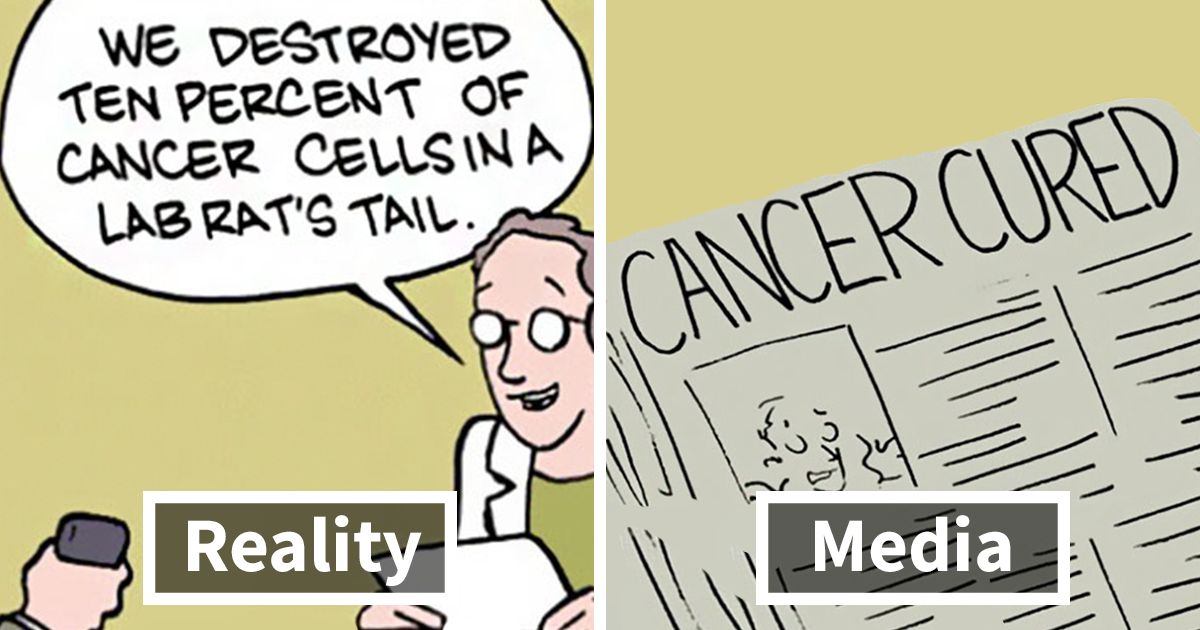 How Media Actually Works Summed Up In 6 Pics | Bored Panda