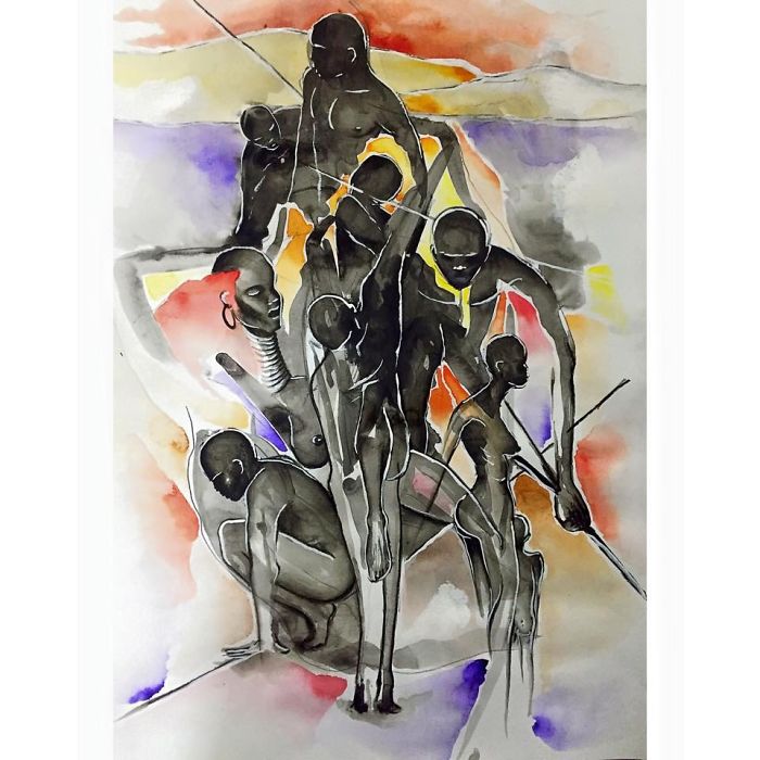 Pensil Watercolor