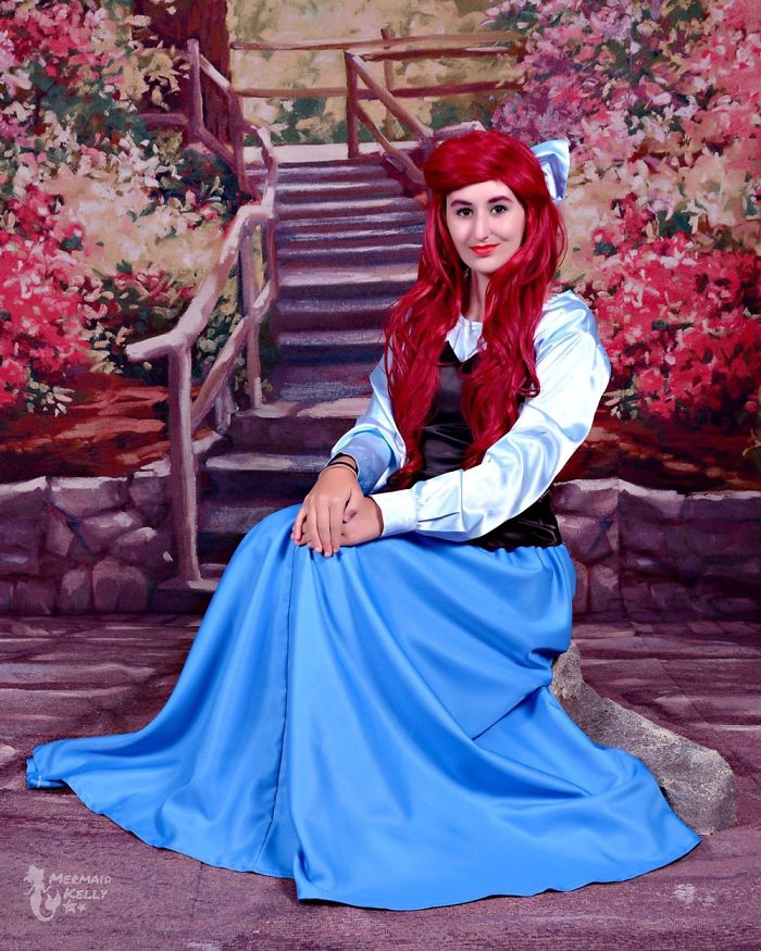 Disney Obsessed Girl Spent Over $3,000 Usd To Transform Herself Into The Little Mermaid