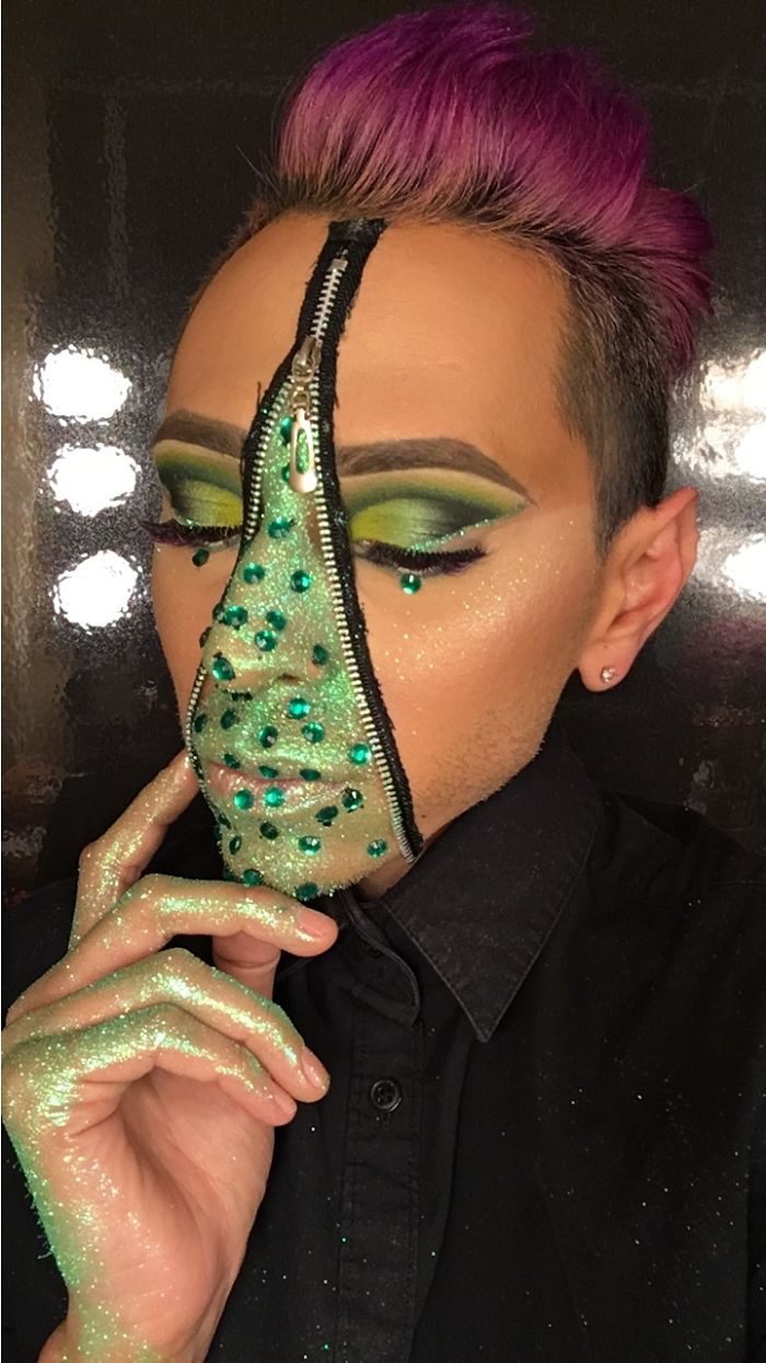 St. Patrick's Day 💚
sfx Glitz& Glam Zipper Makeup.🍀