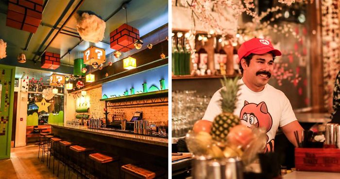 Mario-Themed Bar Just Opened And It’s Every Geek’s Dream Come True