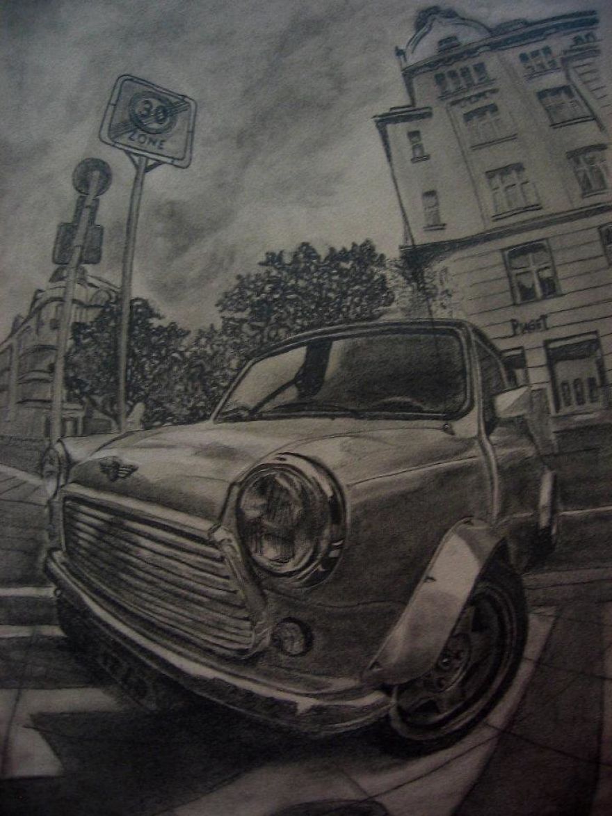 I Draw Realistic Cars As A Hobby I Draw Realistic Cars As A Hobby