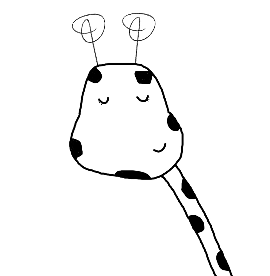 Since My Last Minimalist Artwork Was A Success, I Decided To Follow That Path With This Minimalist Giraffe