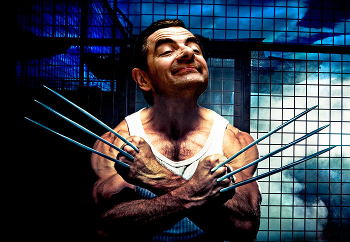 La gente está photoshopeando a Mr. Bean en cualquier lado, y es divertidísimo