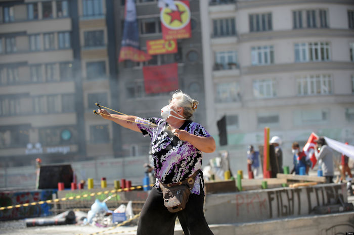Resisting Turkish Grandma