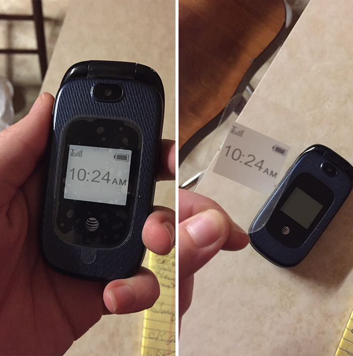 My Nana Asked Me To Fix Her Phone Because "The Outside Clock Is Always Showing The Wrong Time"