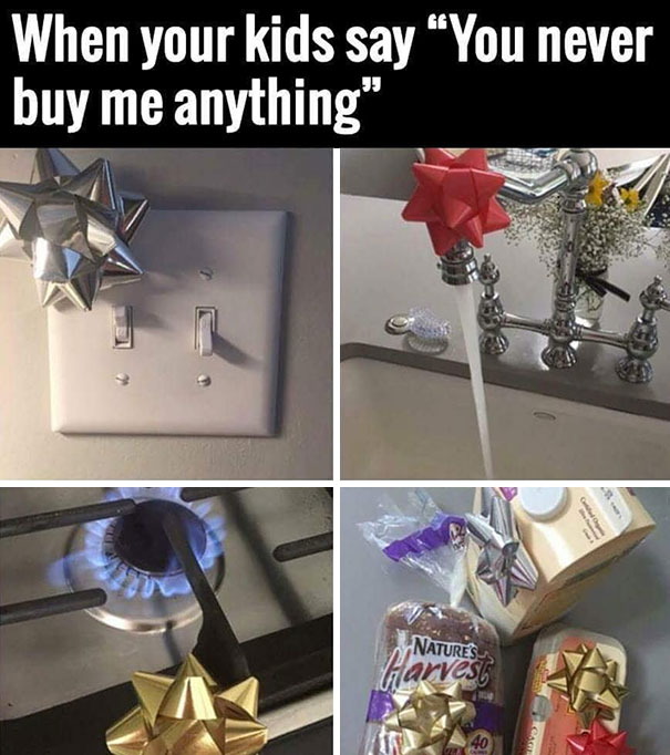 You Never Buy Me Anything