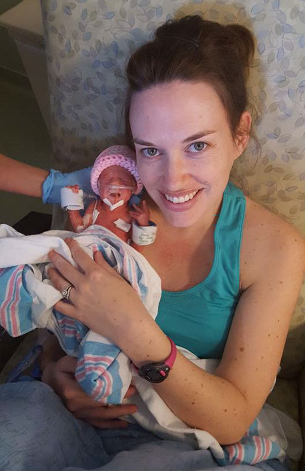 Our Daughter Was Born 10 Weeks Early. My Wife Got To Hold Her For The First Time Yesterday. It Was A Magical Moment