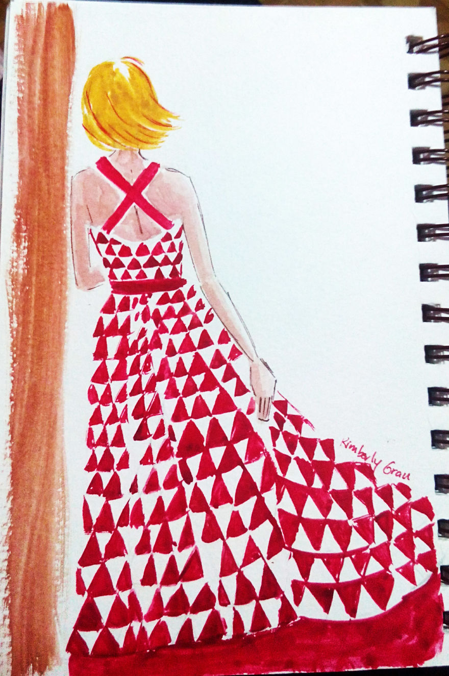 No. 20 – Red And White Triangles