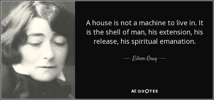 Eileen Gray - An Irish Architect And Furniture Designer And A Pioneer Of The Modern Movement In Architecture.