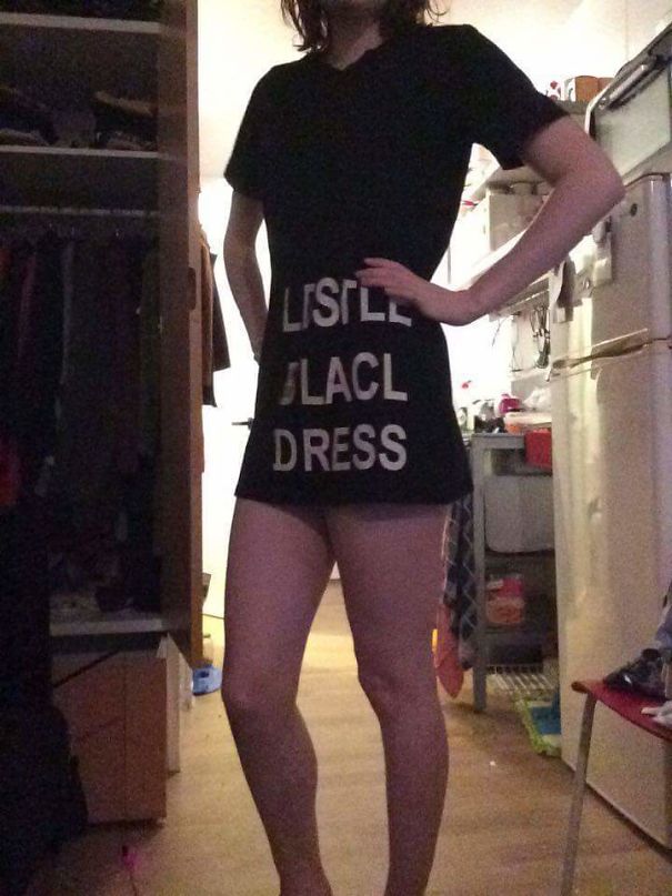 Its Supposed To Say "little Black Dress" It Says "ldstll Blacl Dress" Someone Had An Off Day