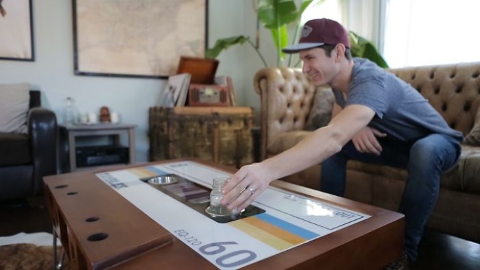 The $250 Cassette Tape Coffee Table